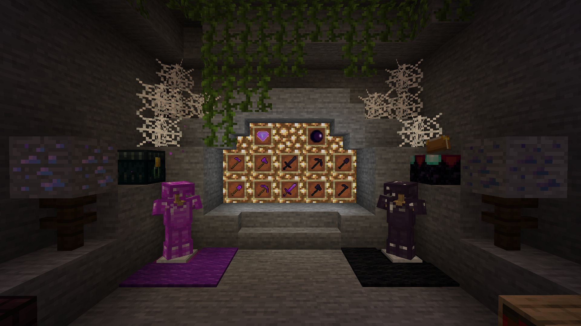 Демонстрация новых руд в Minecraft с модом Ores Above Diamonds