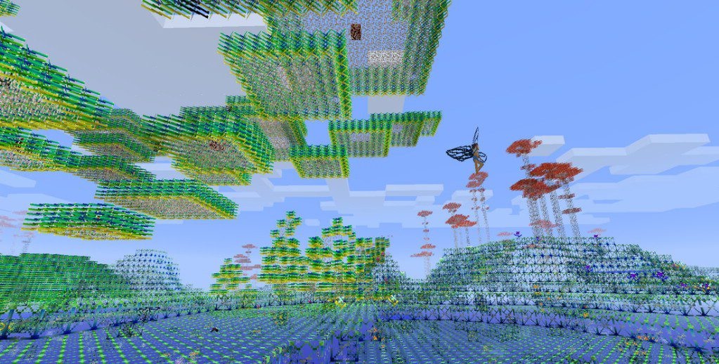 Интерфейс крафта уникального меча в моде OreSpawn для Minecraft