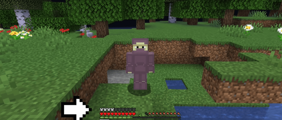 Главное меню Minecraft с выбором режимов игры и настройками