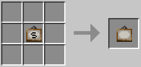 Рецепт крафта картины в Minecraft с модом Selectable Painting