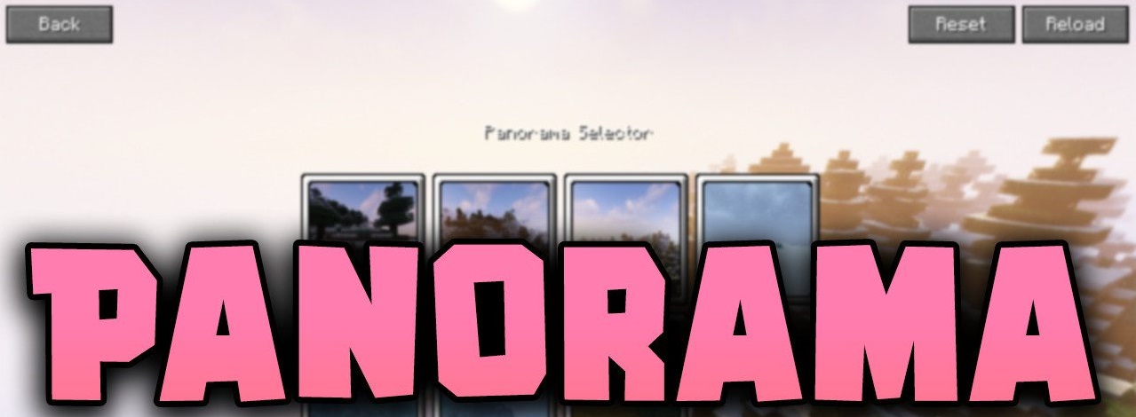 Panorama для Minecraft 1.21