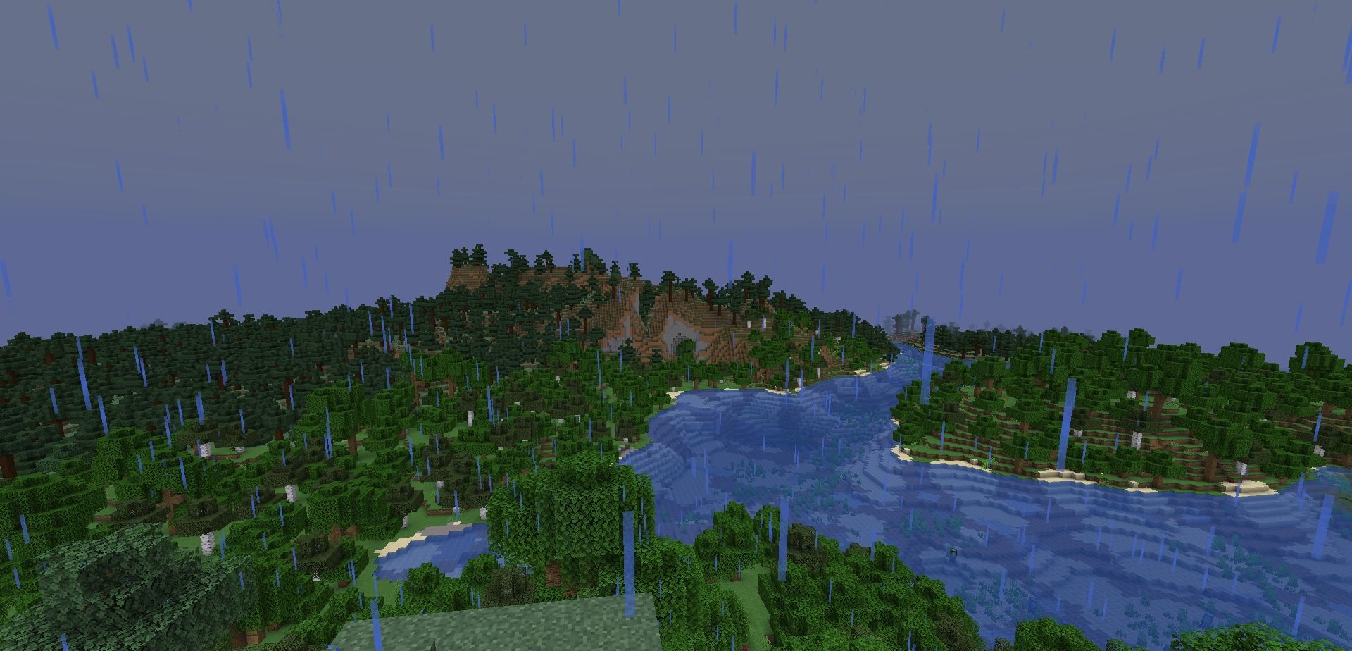 Кастомизация погодных эффектов в Minecraft с Particle Rain