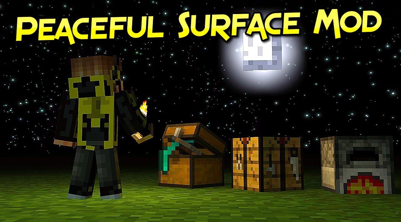 Peaceful Surface для Minecraft 1.21.5