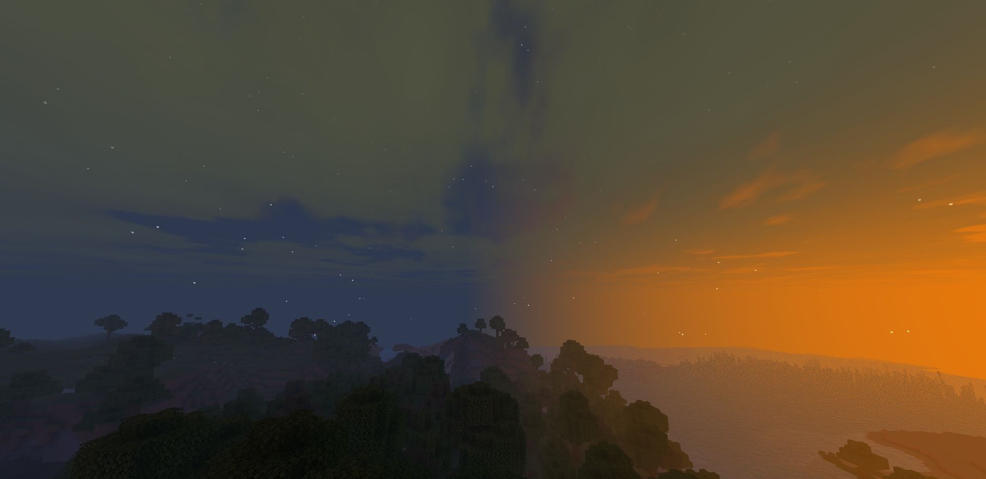 Фэнтезийный стиль графики в Minecraft с использованием Pegasus Shaders