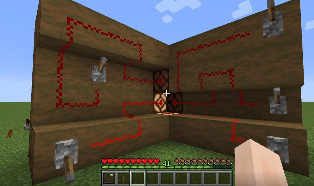 Готовые проекты с использованием мода Redstone Pen
