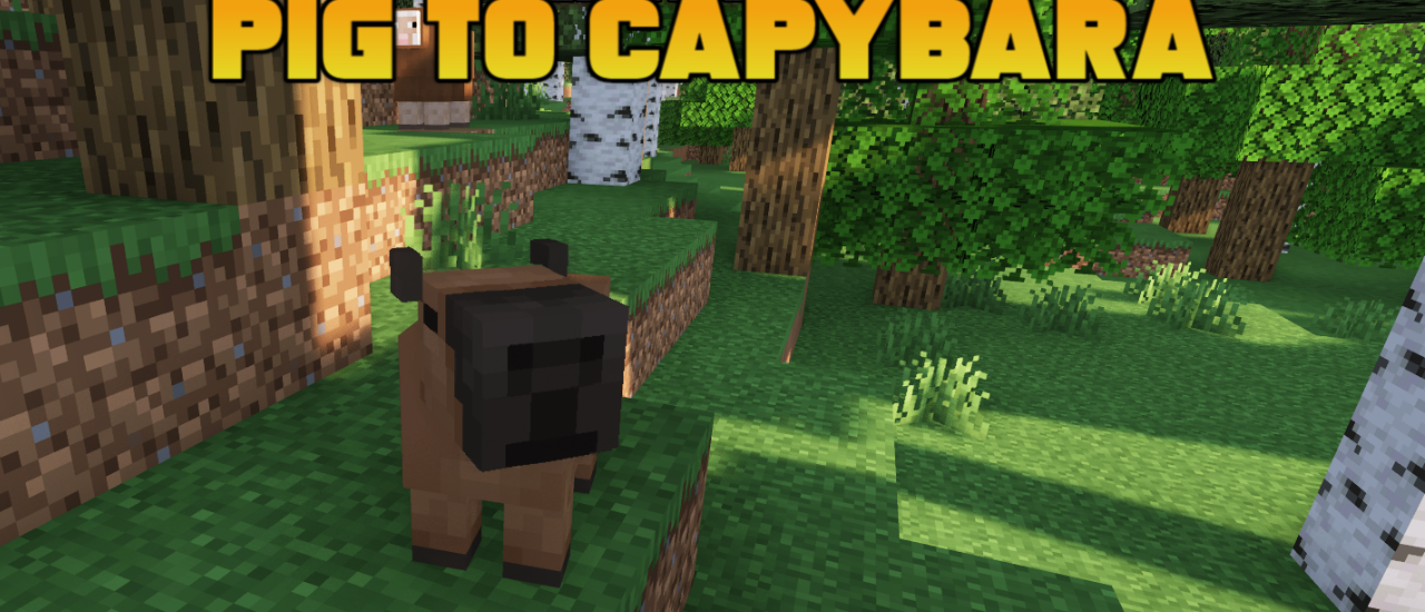 Pig to Capybara  1.20.6