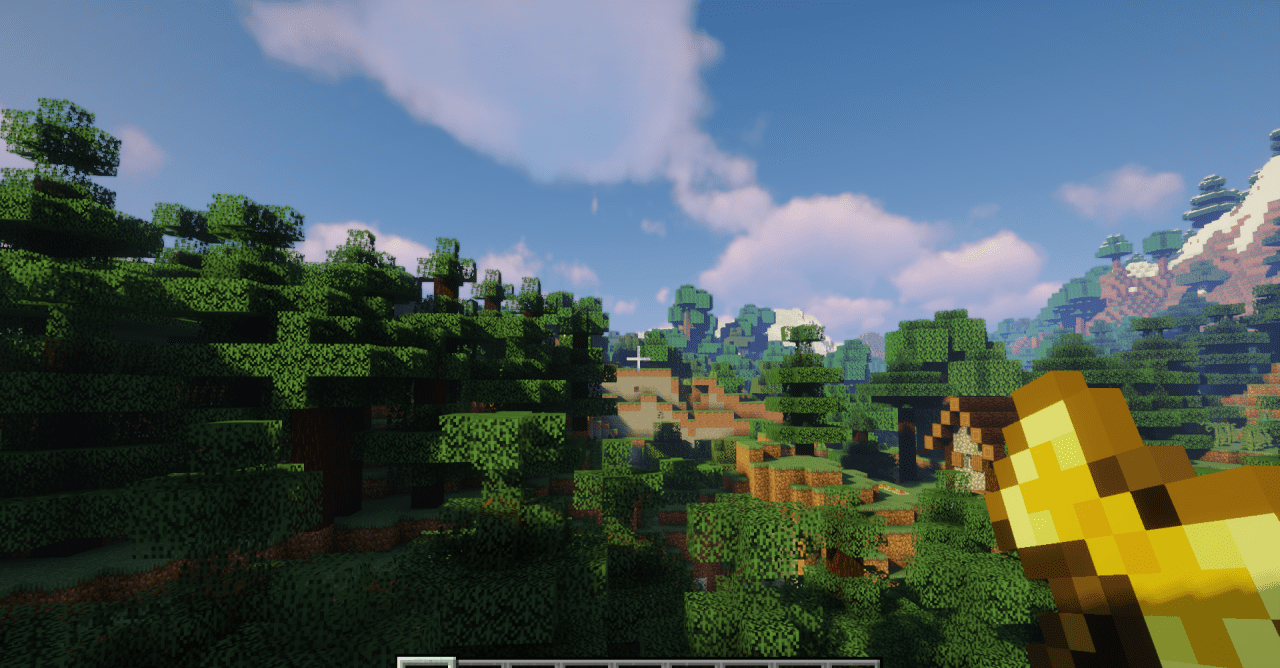 Сравнение старого и нового золотого топора пиглинов в Minecraft