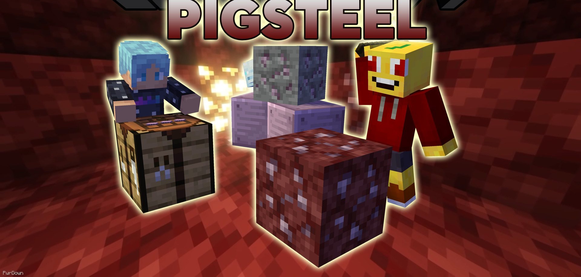 Pigsteel для Minecraft 1.21.5