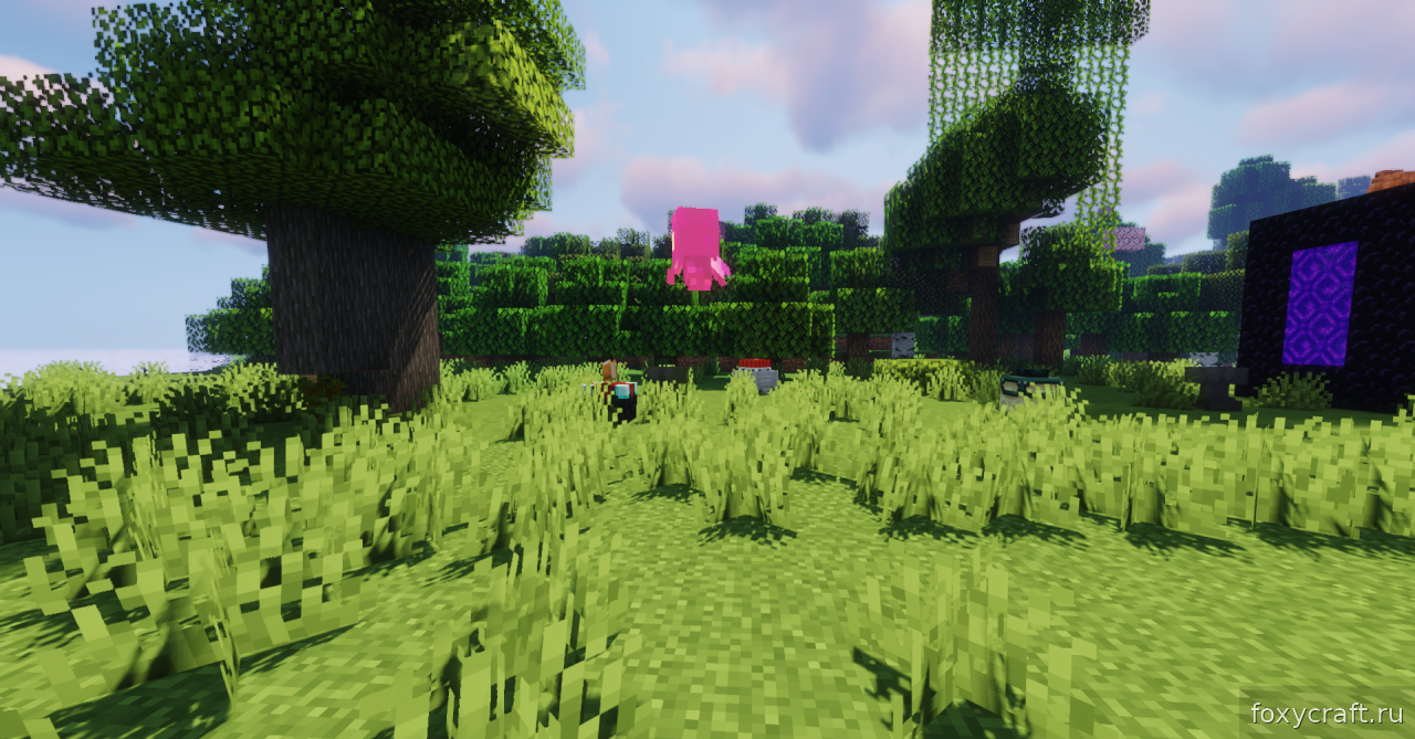 Новые блоки бамбука и висячих знаков в Minecraft версии 1.20