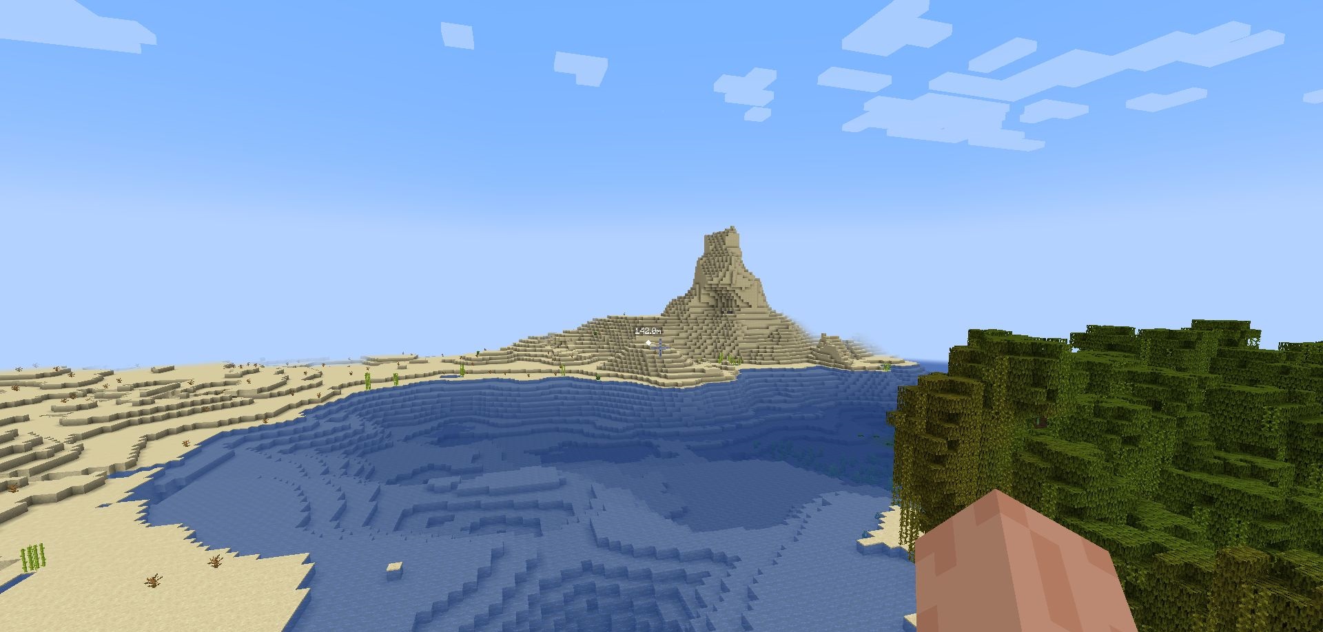 Интерфейс Ping Wheel в Minecraft с различными вариантами отметок