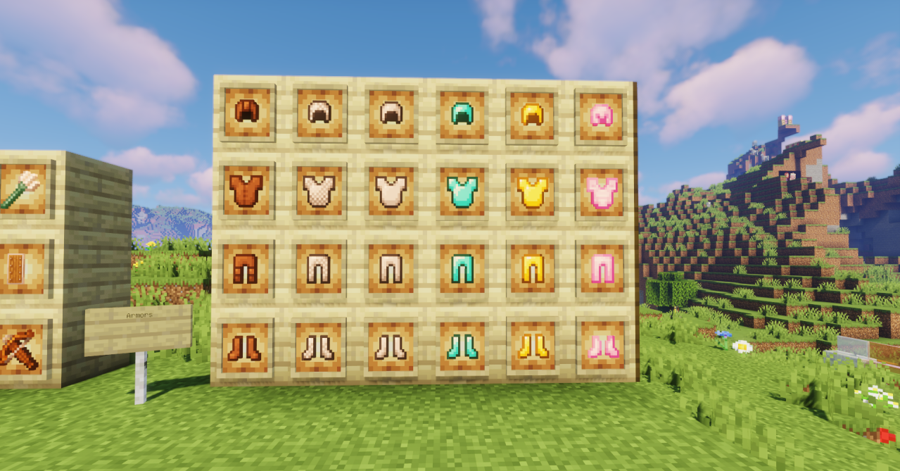 Установка Pinkerite в Minecraft – интерфейс выбора текстур-пака