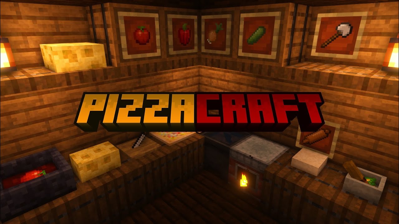 PizzaCraft для Minecraft 1.12.2