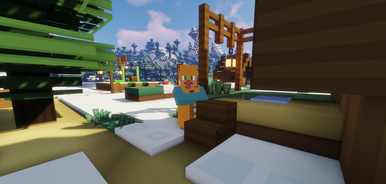Сравнение стандартных и улучшенных текстур в Minecraft с Sofron oCd