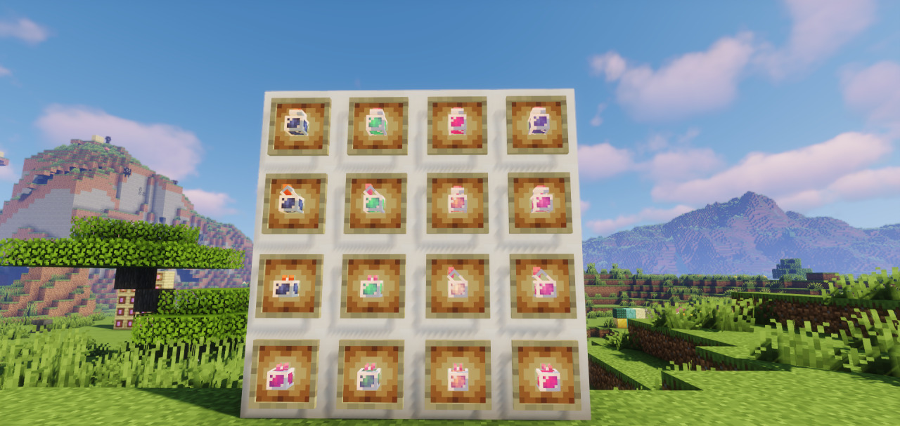 Геймплей Minecraft в режиме выживания с добычей ресурсов и строительством