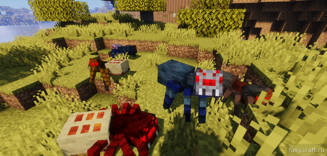 Сравнение стандартного и улучшенного биома леса в Minecraft
