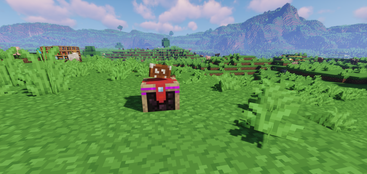 Интерфейс крафта в Minecraft с рецептами создания предметов