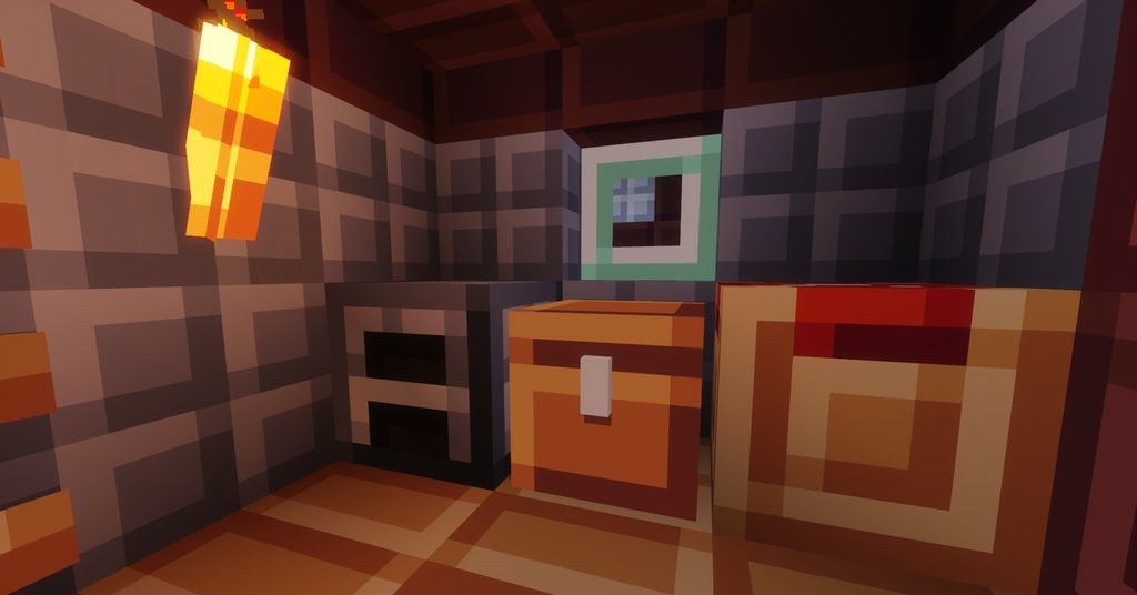 Скриншот Pollachius Resource Pack - улучшенные ландшафты и биомы в Minecraft