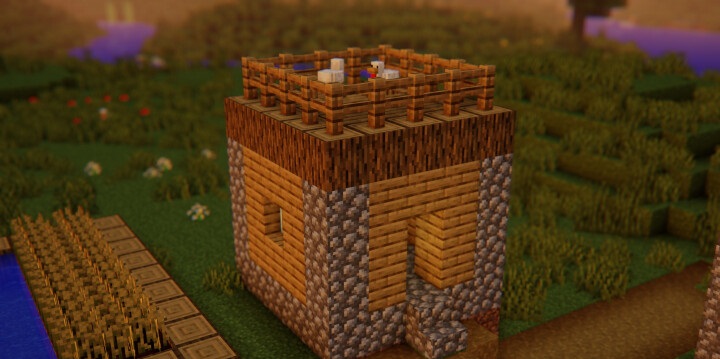 Крупный план редстоун-компонентов в Minecraft