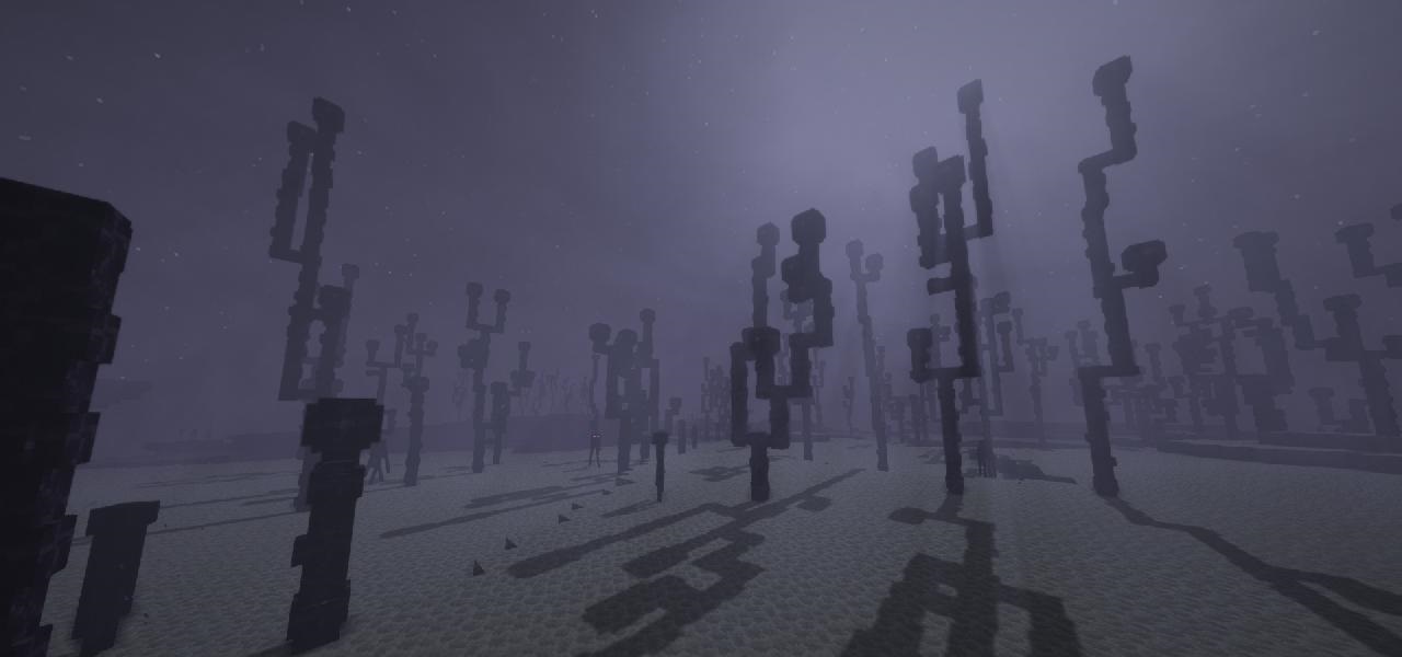 Подводный мир Minecraft с шейдерами, красивые кораллы и освещение