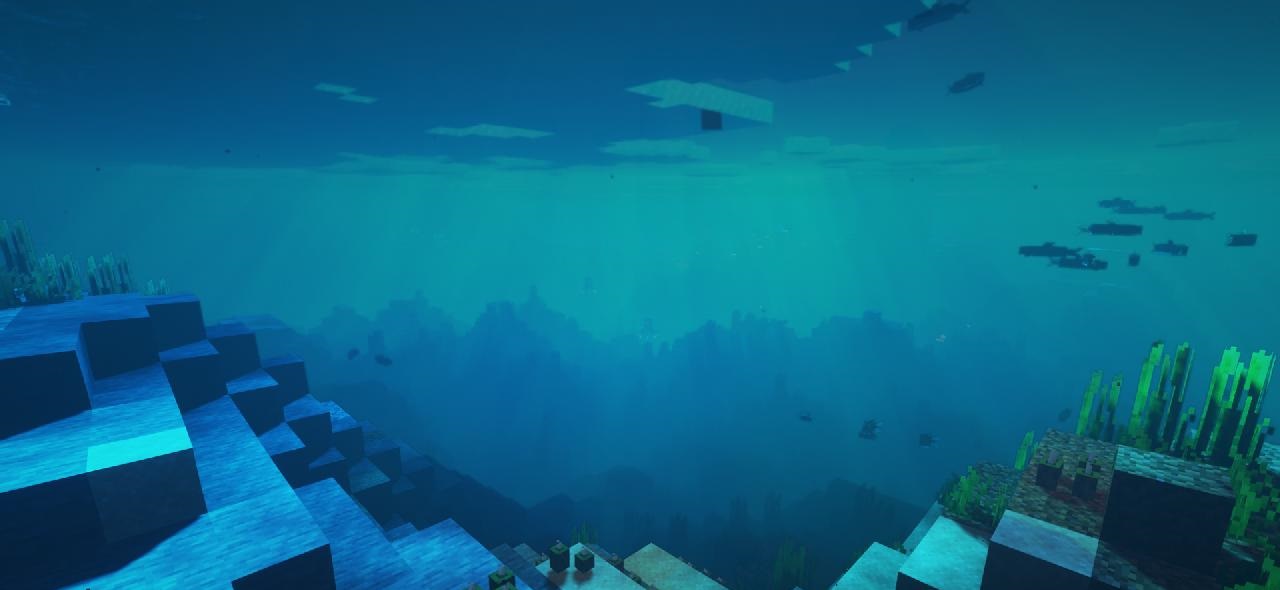 Интерьер дома в Minecraft с детализированной графикой шейдеров