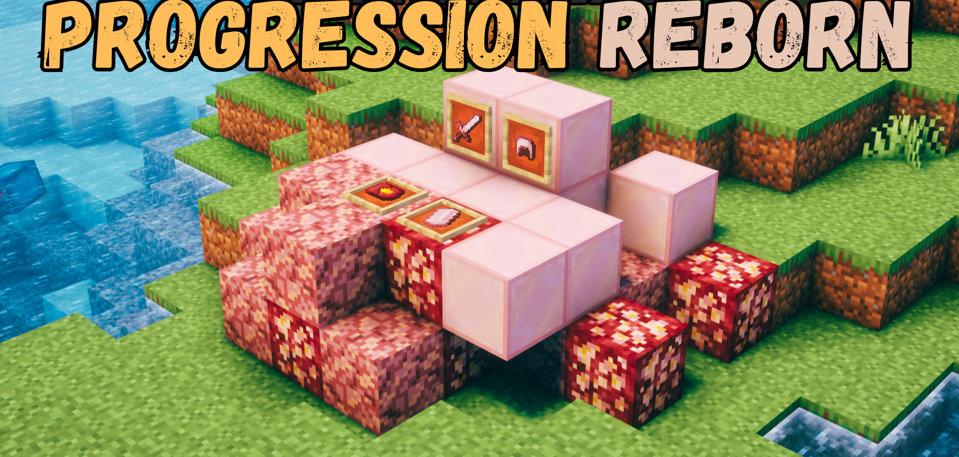 Progression Reborn для Minecraft 1.21.4