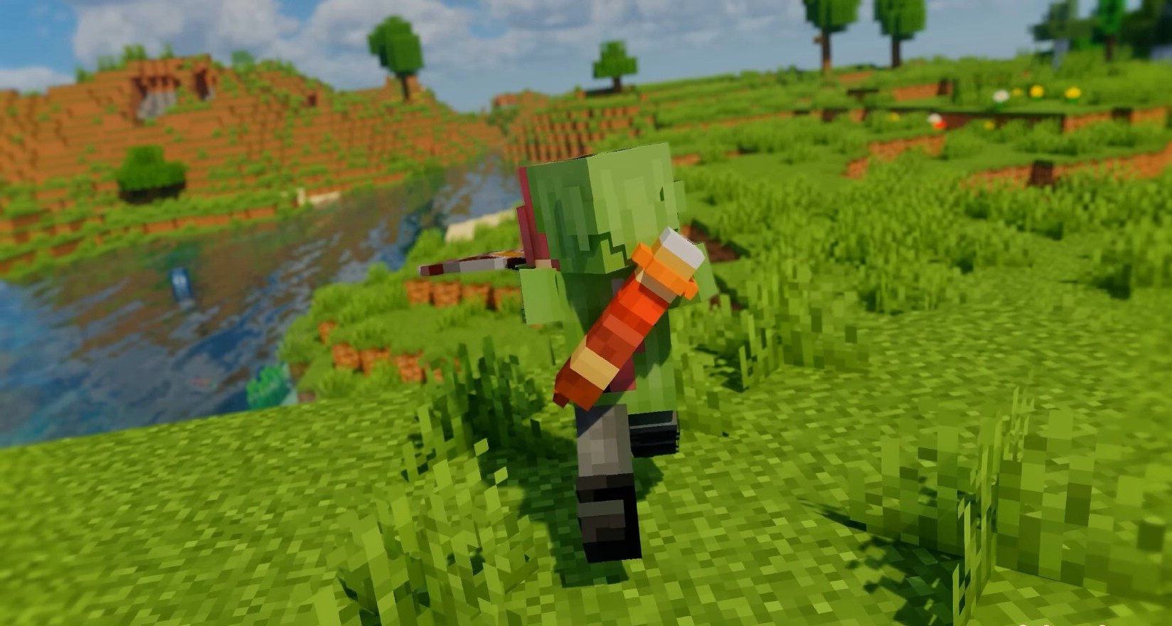 Разные виды стрел в моде Progressive Archery для Minecraft