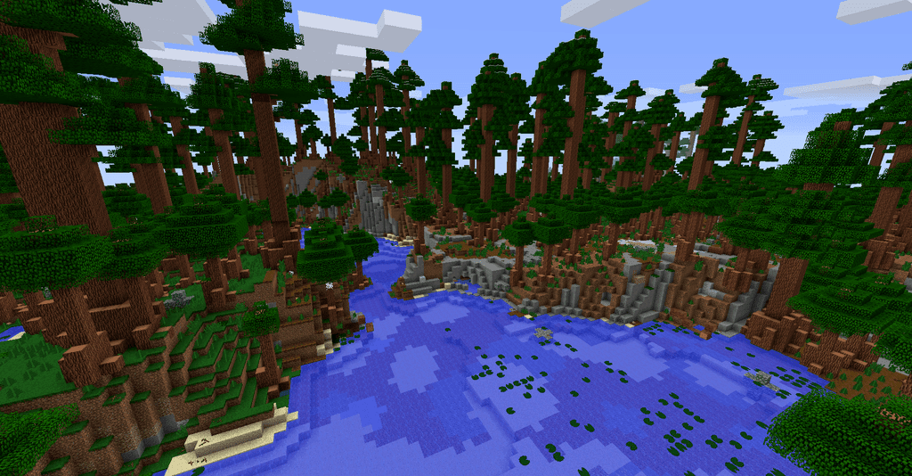 Пример новых блоков и декораций из Project Vibrant Journeys в Minecraft
