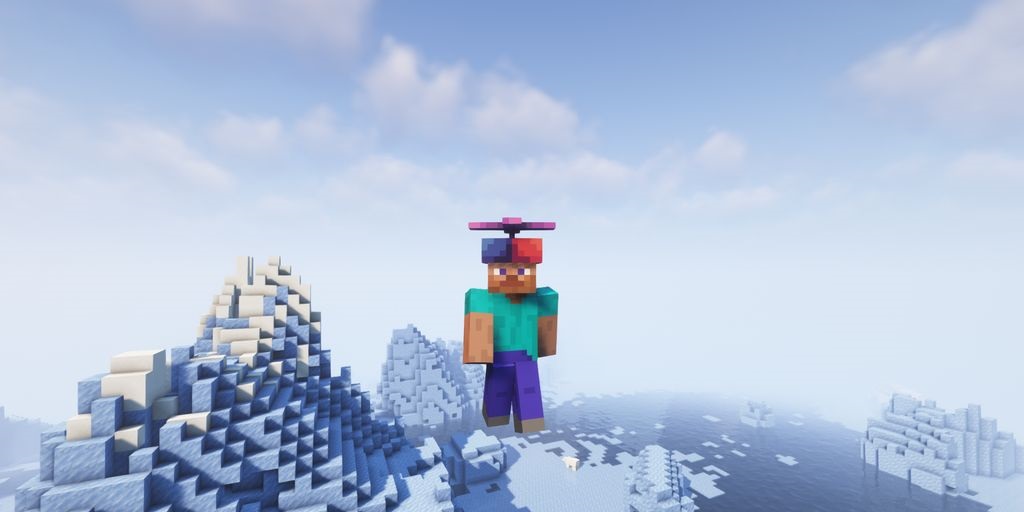 Крафт пропеллерной шапки в Minecraft