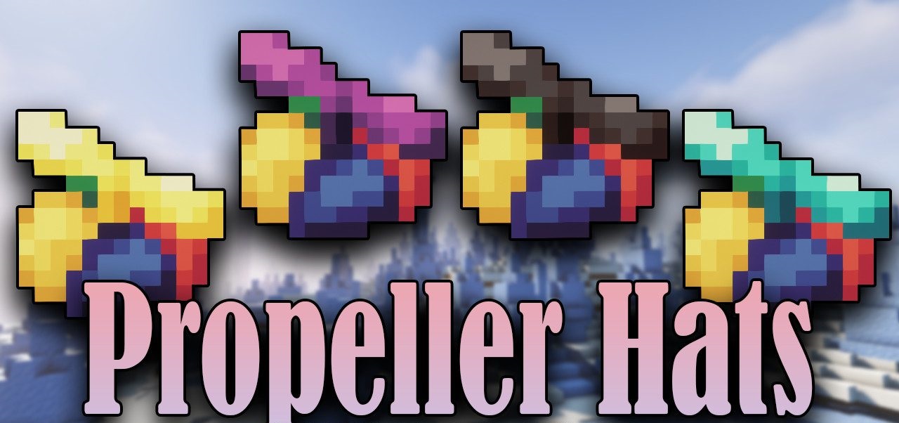 Propeller Hats для Minecraft 1.21.1
