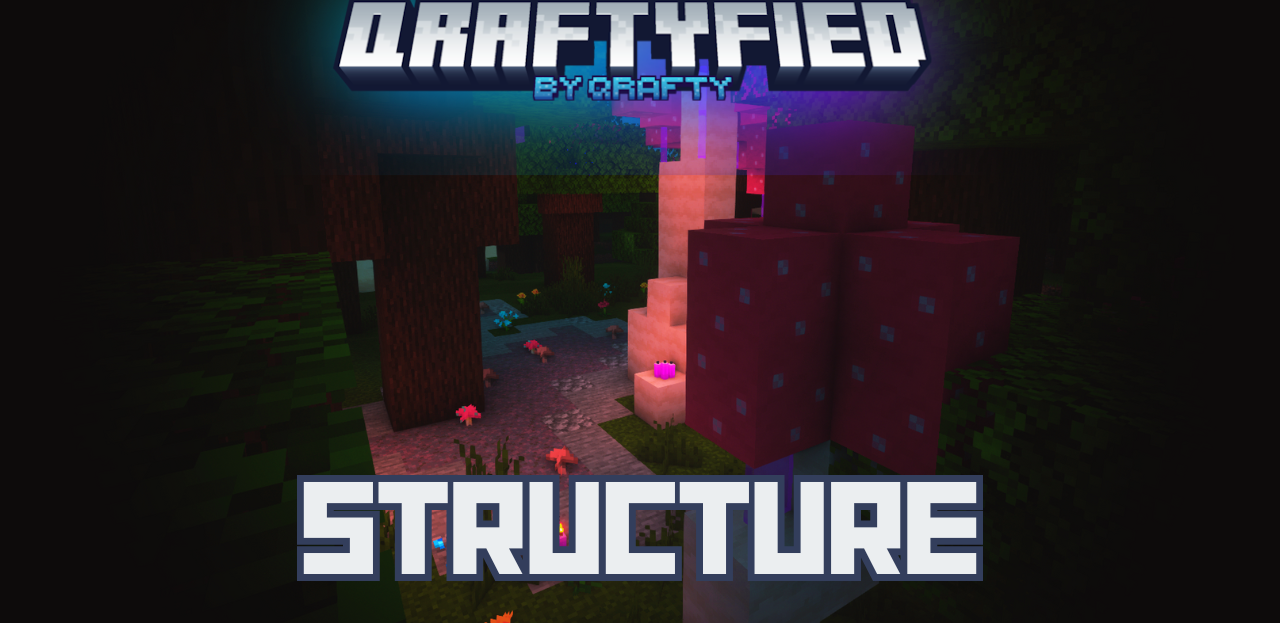 Qraftyfied: Structure для Minecraft 1.21.4