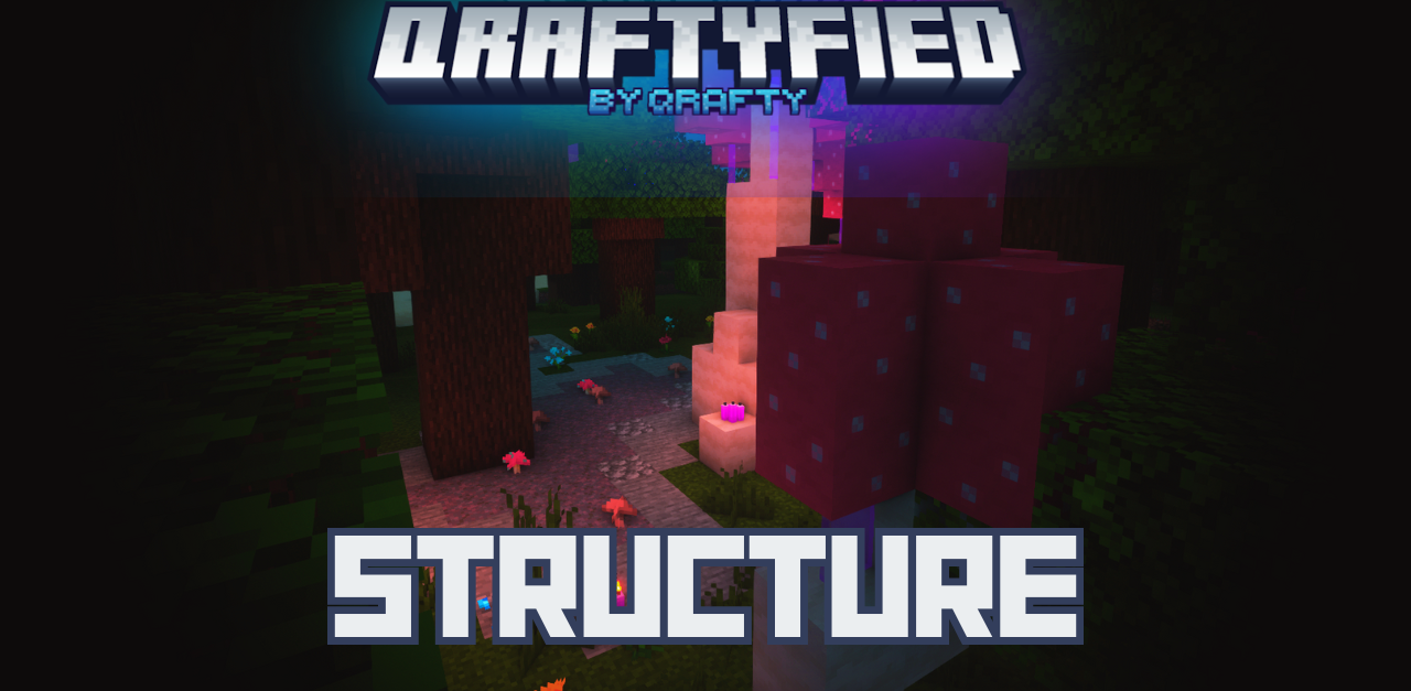 Qraftyfied: Structure для Minecraft 1.20.6