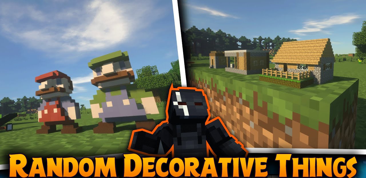 Random Decorative Things для Minecraft 1.18.2