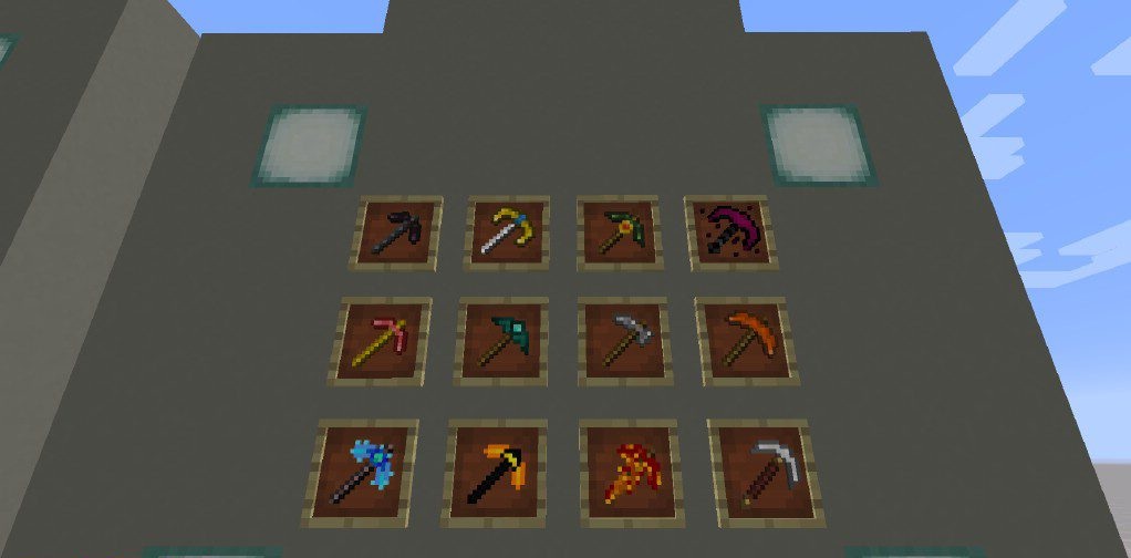 Легендарный меч из мода Random Loot с усиленными характеристиками