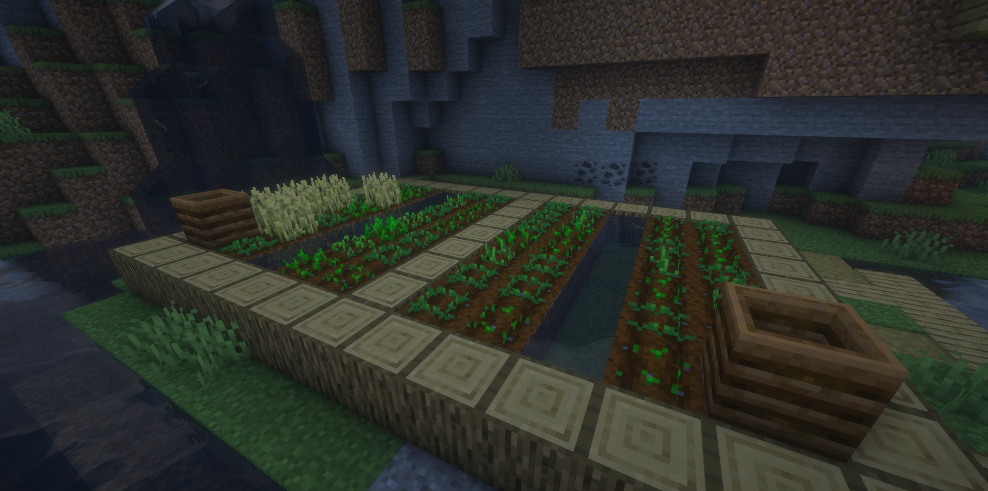 Детализированные текстуры почвы в Realistic Farmland для Minecraft 1.20