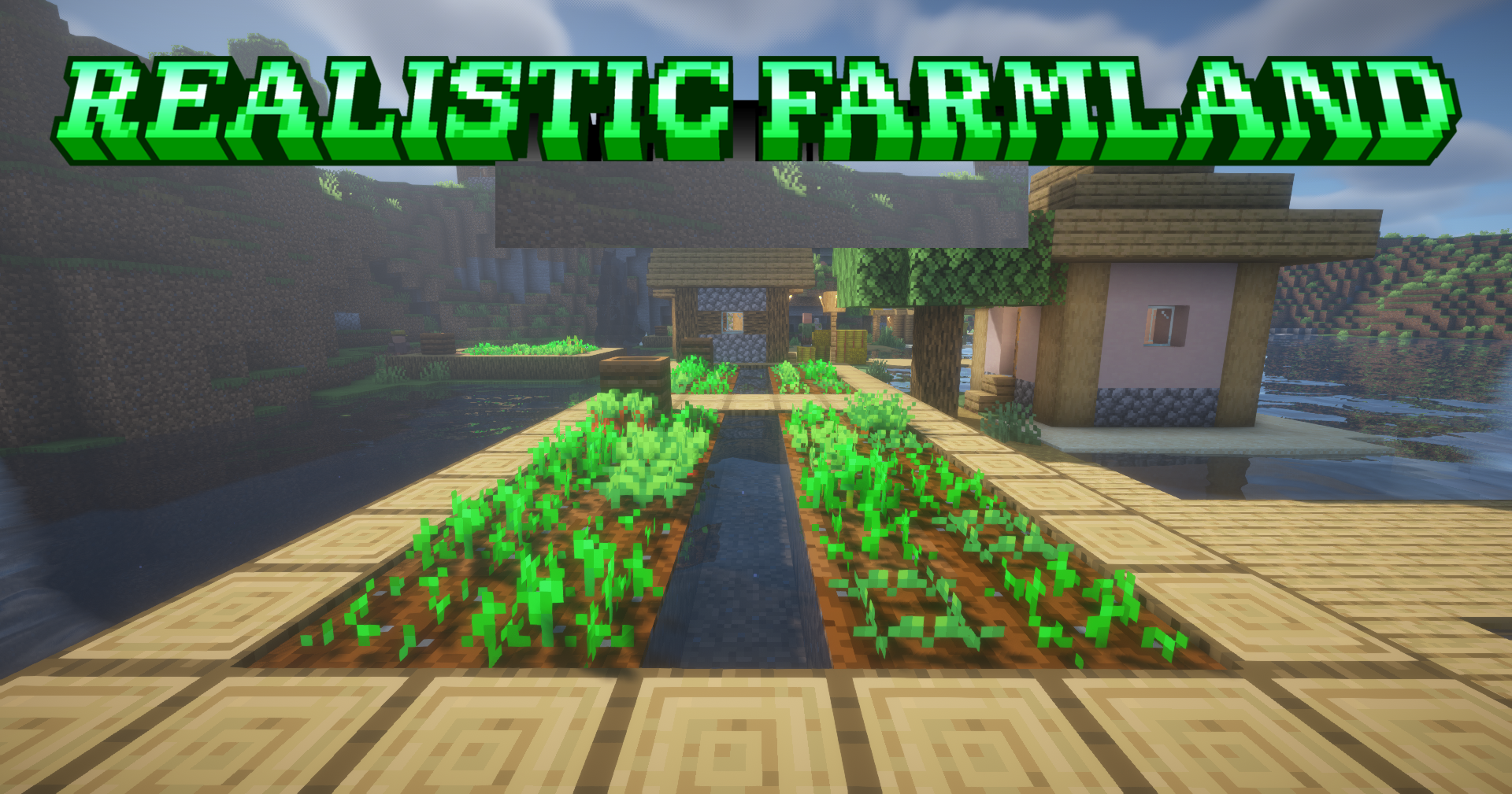 Realistic Farmland для Minecraft 1.21.5
