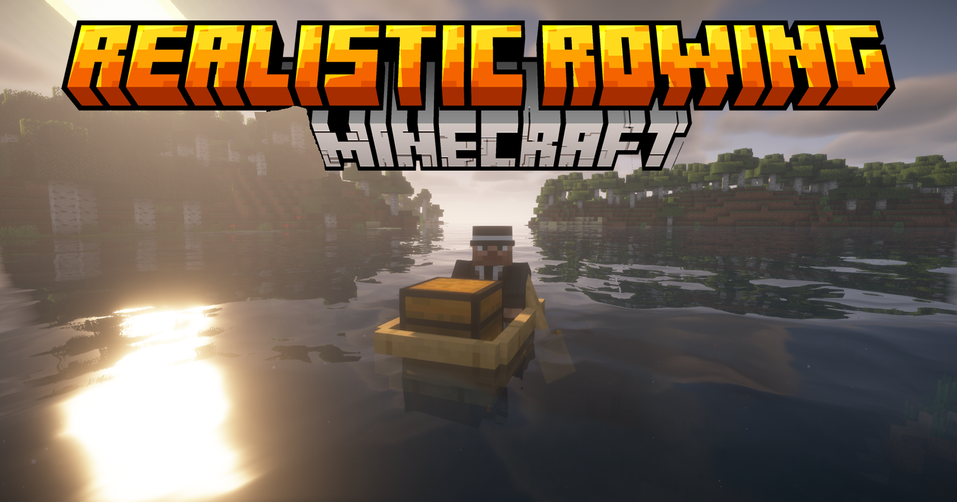 Realistic Rowing для Minecraft 1.21.4