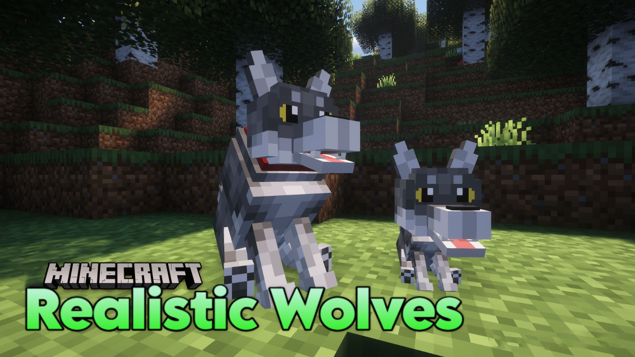 Realistic Wolves  1.20.6