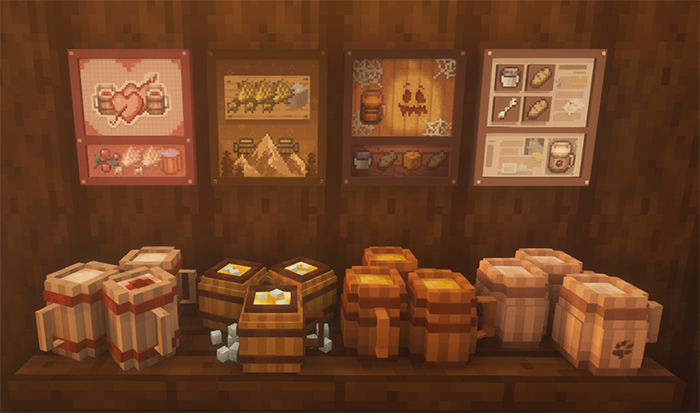 Новые блоки бамбука и вишнёвого дерева в Minecraft 1.20
