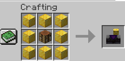 Рецепт крафта удочки для ловли золотой рыбки в Minecraft