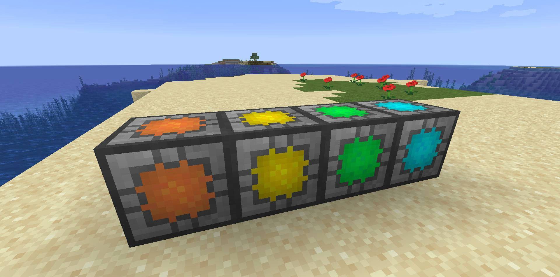Схема подключения Refined Storage к автоматической ферме в Minecraft