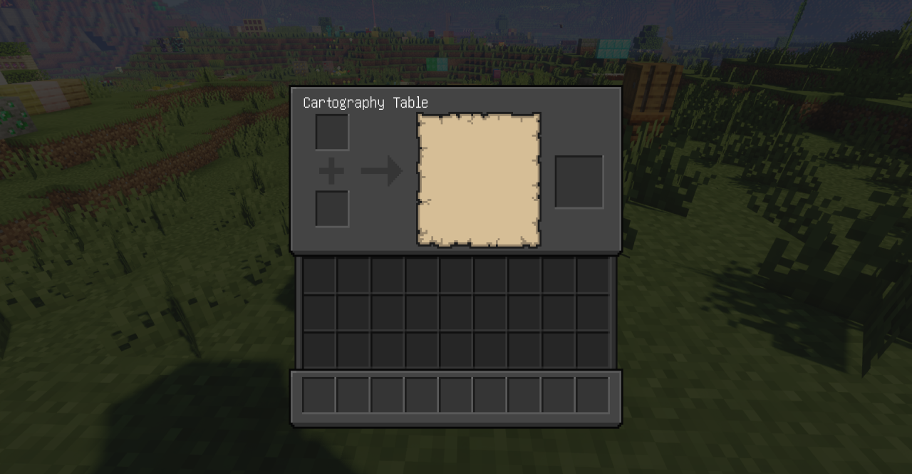 Главное меню Minecraft с темным фоном и переработанными кнопками