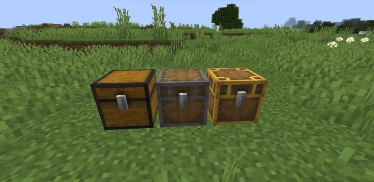 Крафт железного сундука в Minecraft