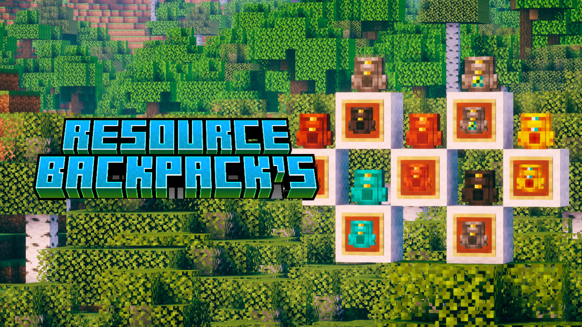 Resource Backpack’s для Minecraft 1.21.5