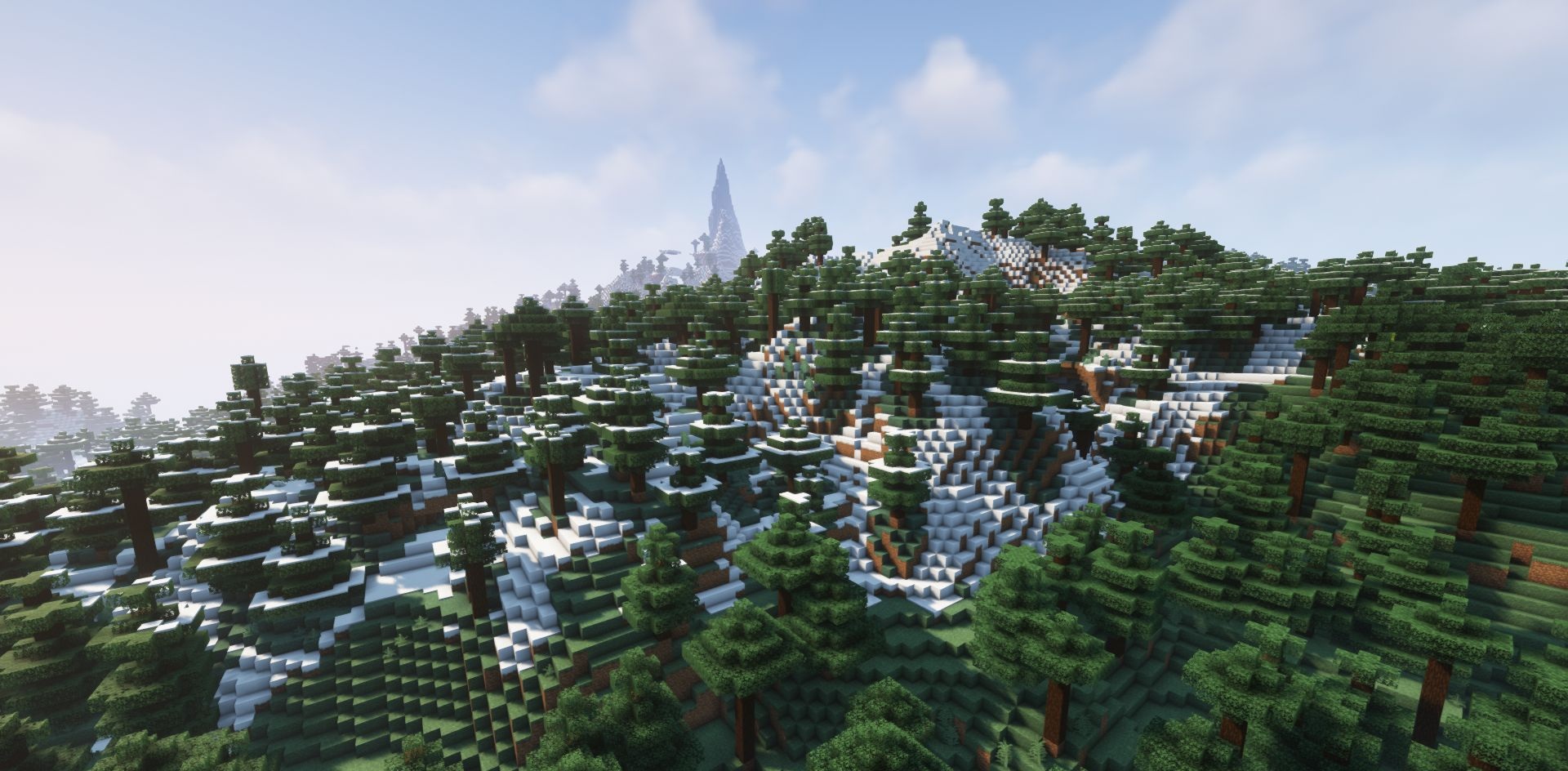 Скриншот работы мода RoadRunner в Minecraft, оптимизация игрового процесса