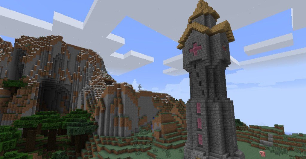 Битва с боссом в одном из подземелий Roguelike Dungeons в Minecraft
