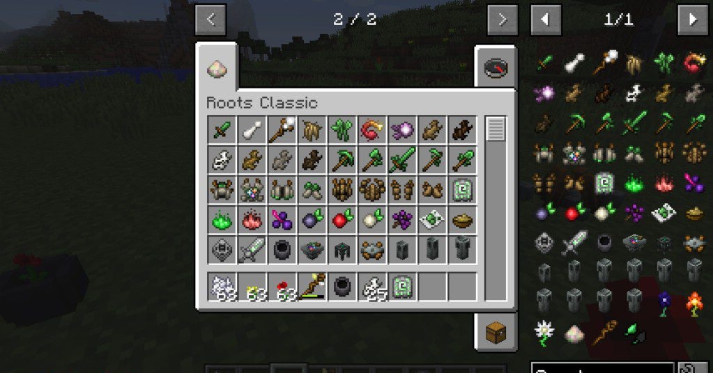 Roots Classic для Minecraft 1.21.1