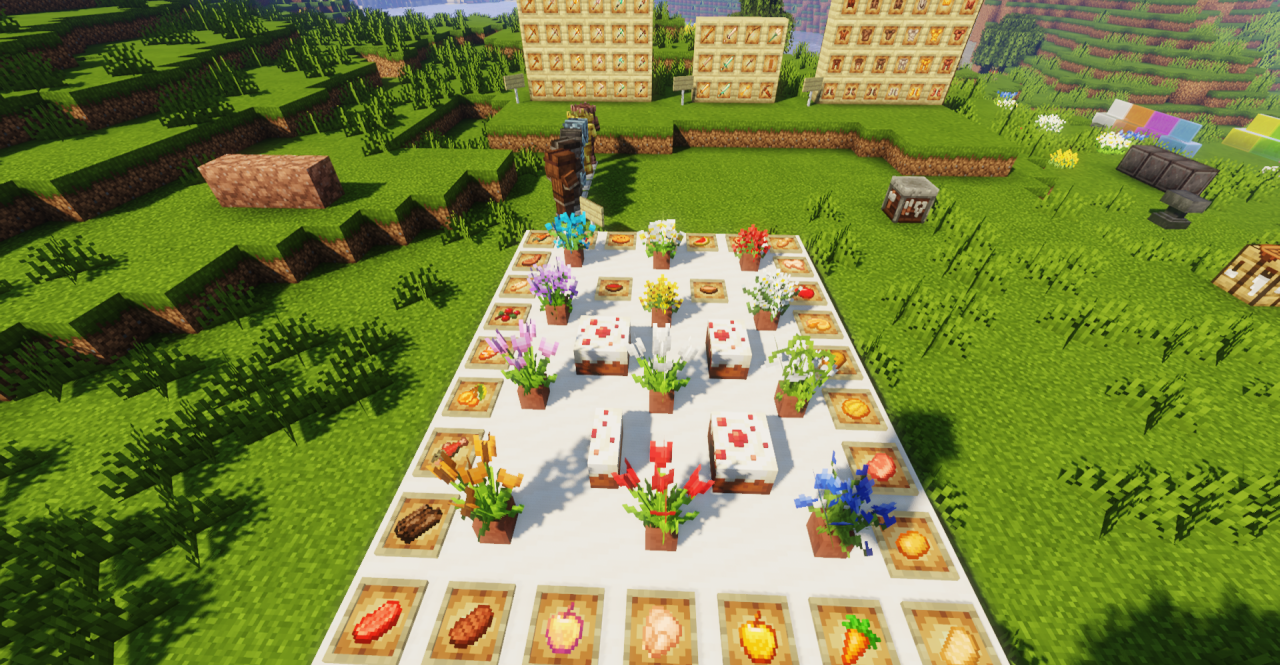 Улучшенные текстуры блоков и окружения в Roxx’s Better Minecraft