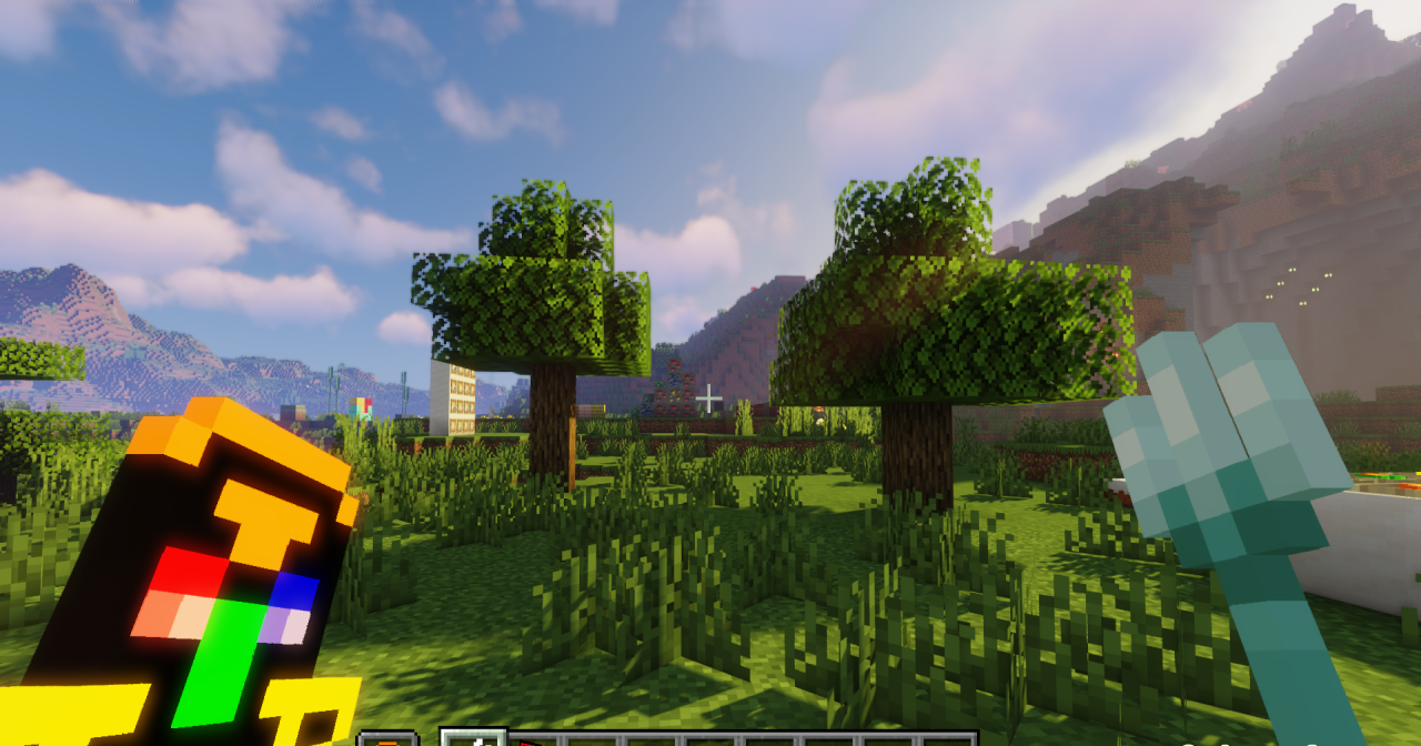 Minecraft с RSkin: улучшенные текстуры блоков и предметов