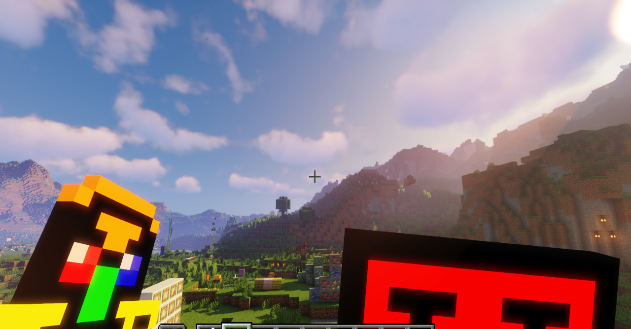 Сравнение текстур в Minecraft: стандартные блоки vs RSkin