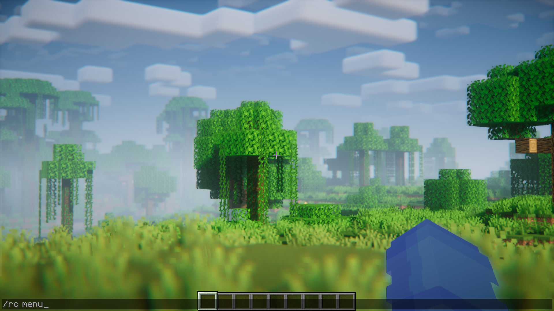Папка модов Minecraft с установленным Rule Control и Fabric API